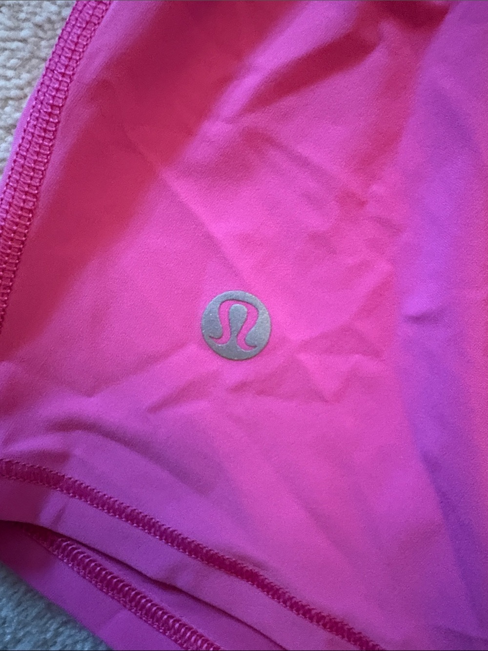 LuluLemon Sculpt Cropped Tank Top - Bright Pink Size 2 - Picture 2 of 3